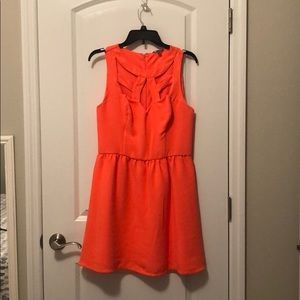 Orange Guess brand dress
